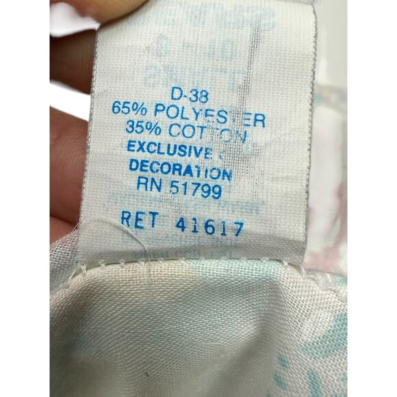 1970's SEARS APOSTROPHE floral lace summer robe - Picture 3 of 8